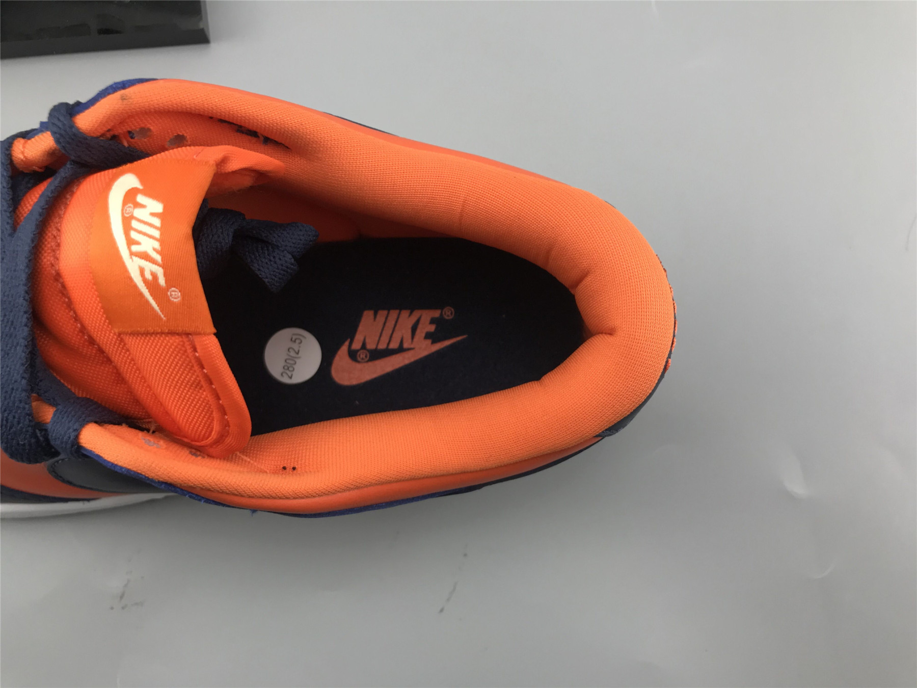 UA NIKE DUNK LOW SP CHAMP COLORS UNIVERSITY ORANGE MARINE