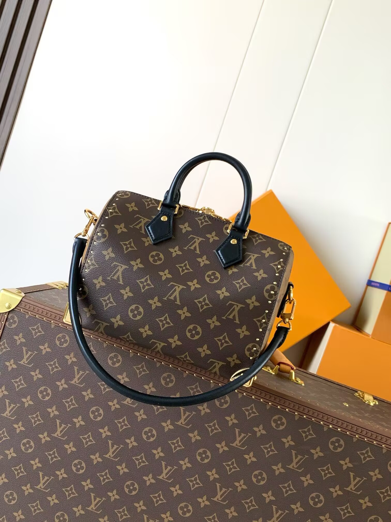 LV Speedy Trunk 25 Monogram M26181 20x15x27cm
