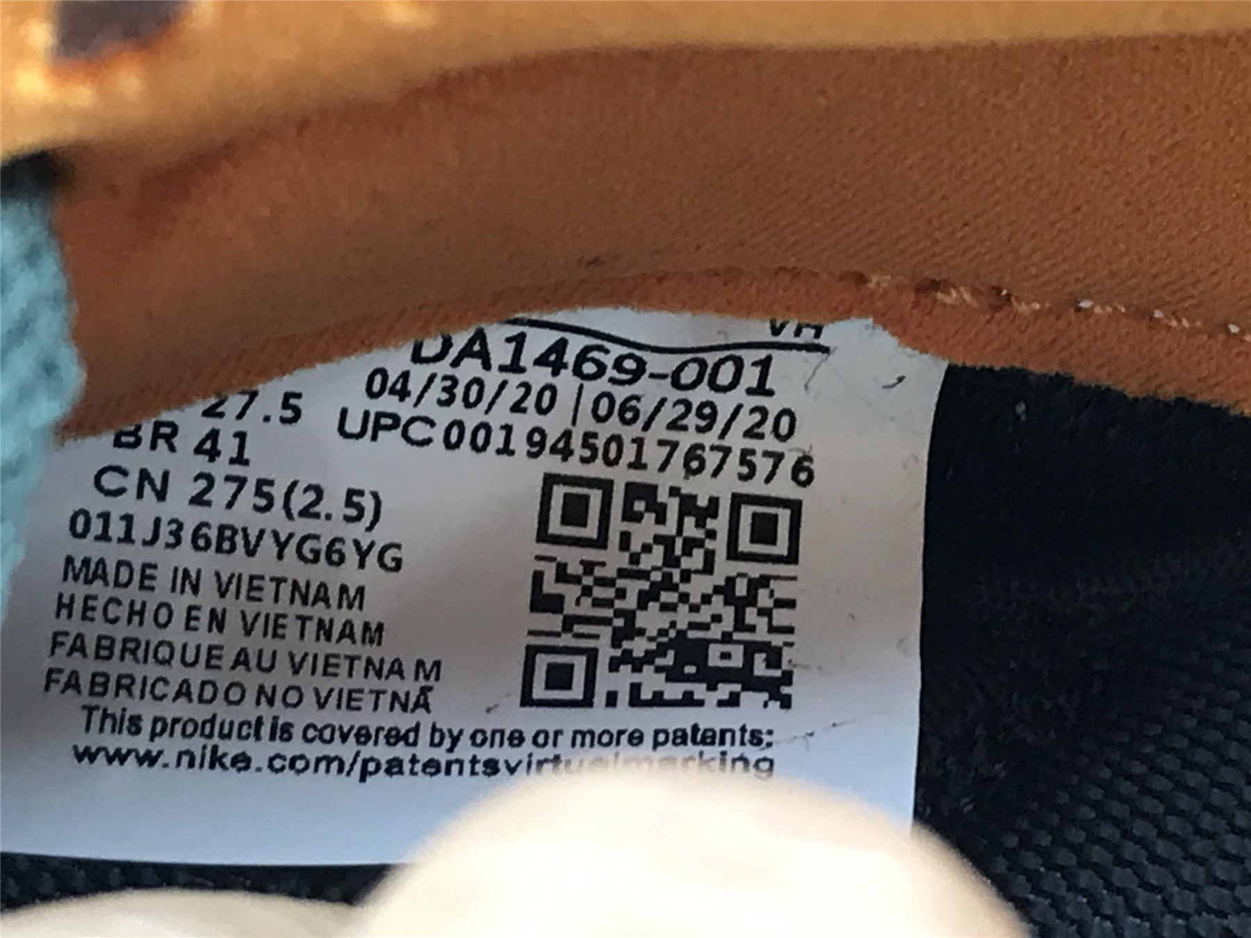 UA NIKE DUNK LOW SP RETRO 2020 
