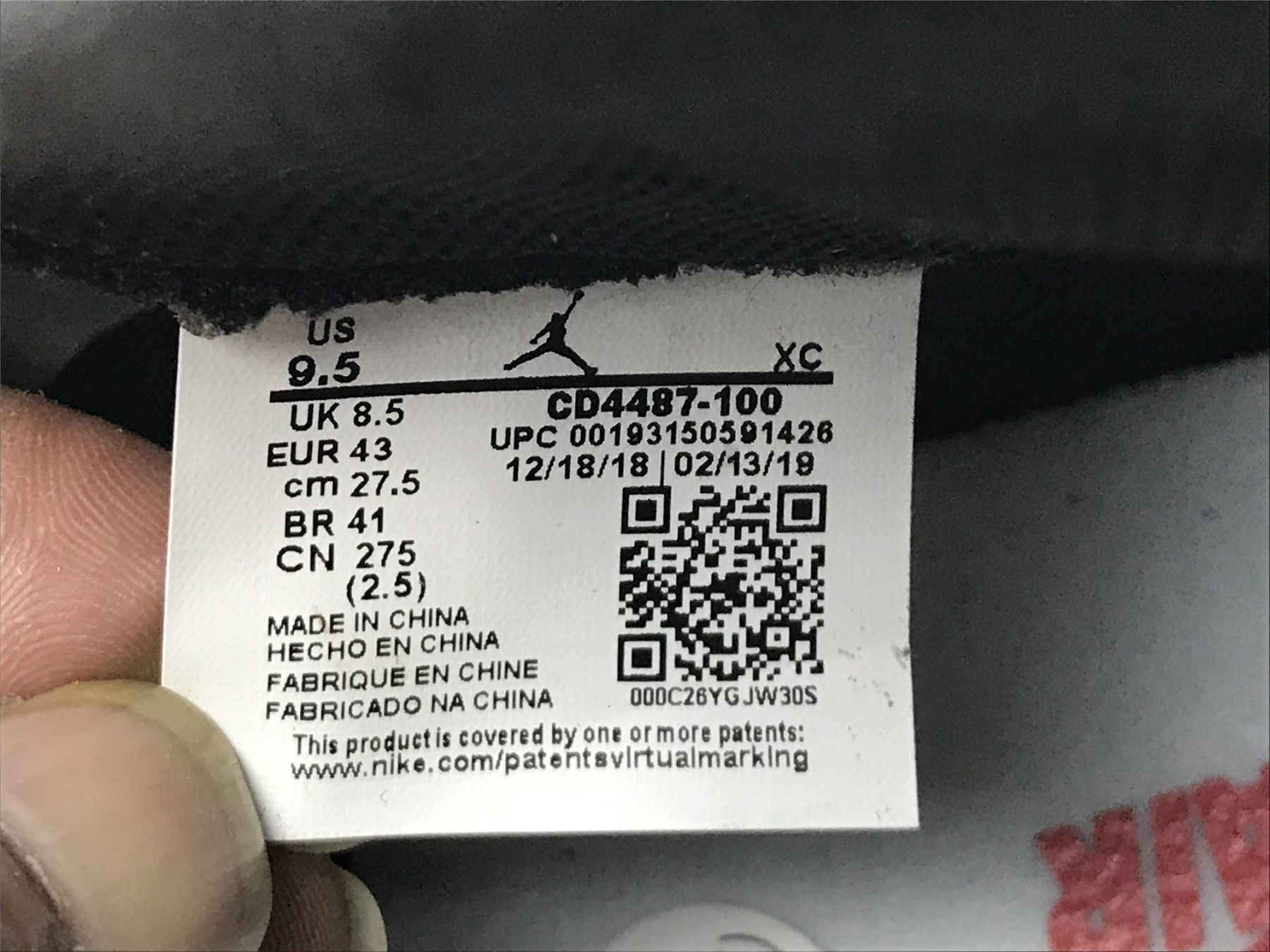UA TRAVIS SCOTT X AIR JORDAN 1 HIGH "REVERSE"