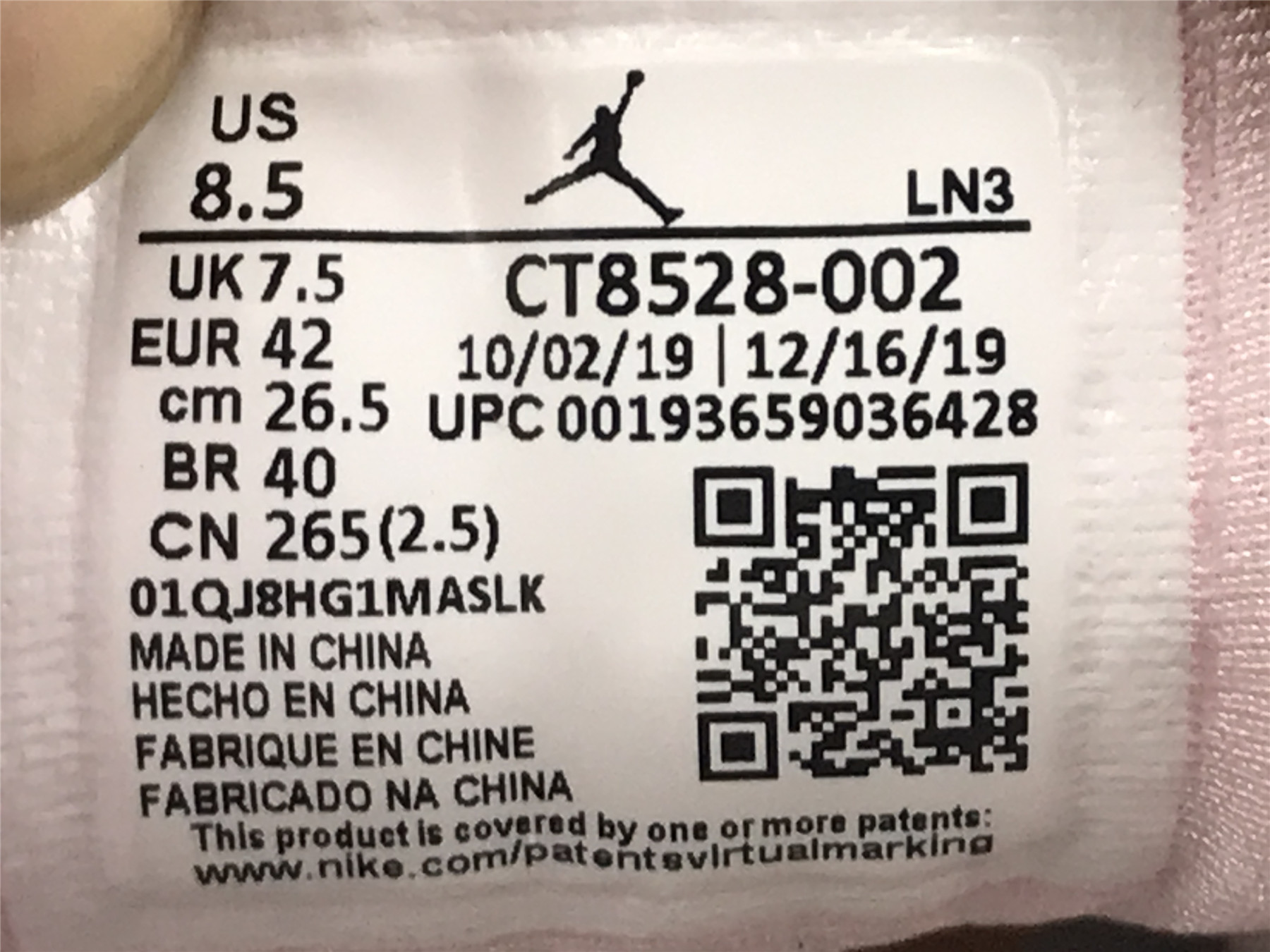 UA AIR JORDAN 7 RETRO SE 
