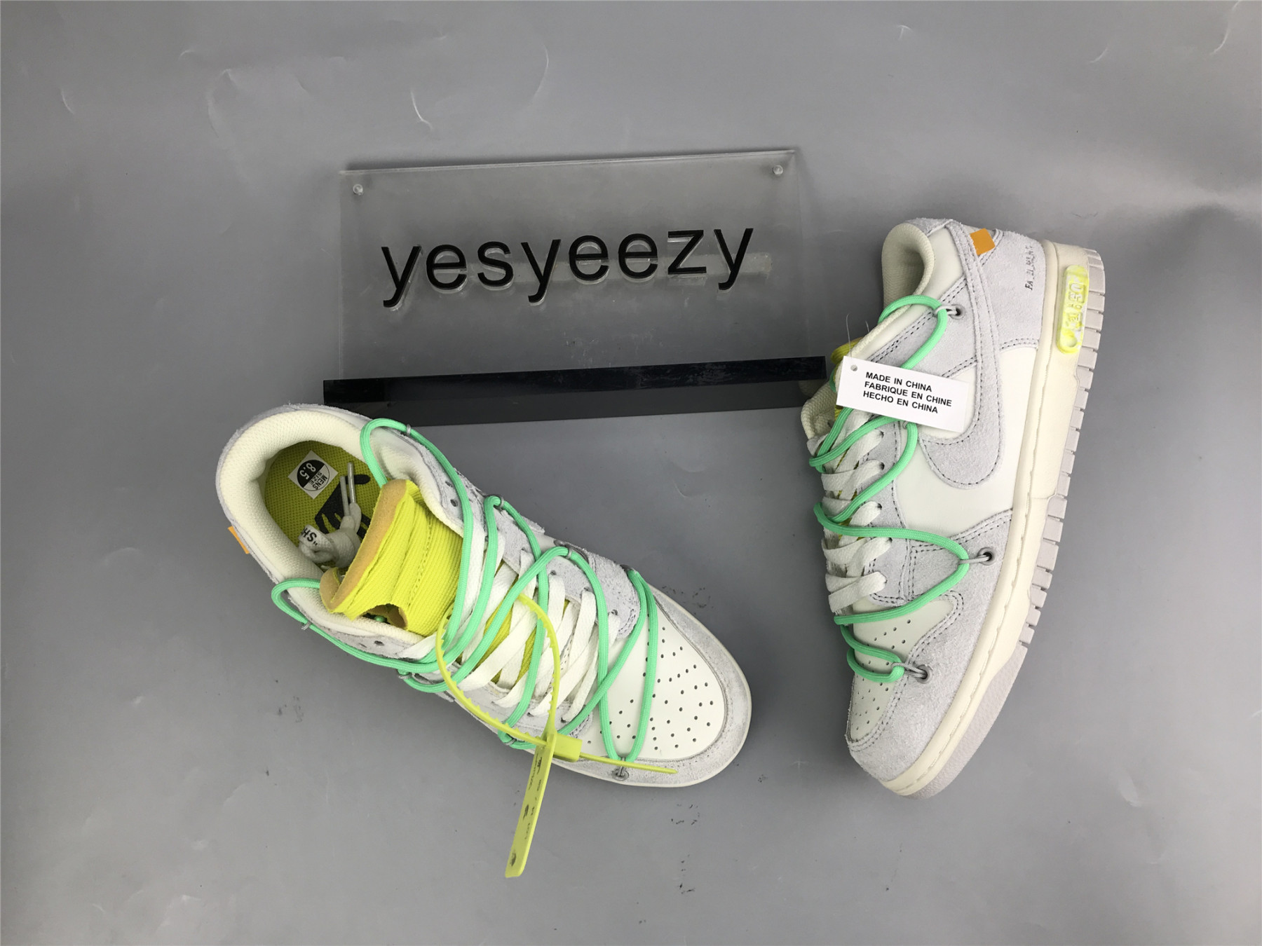 UA NIKE OFF-WHITE X DUNK LOW 