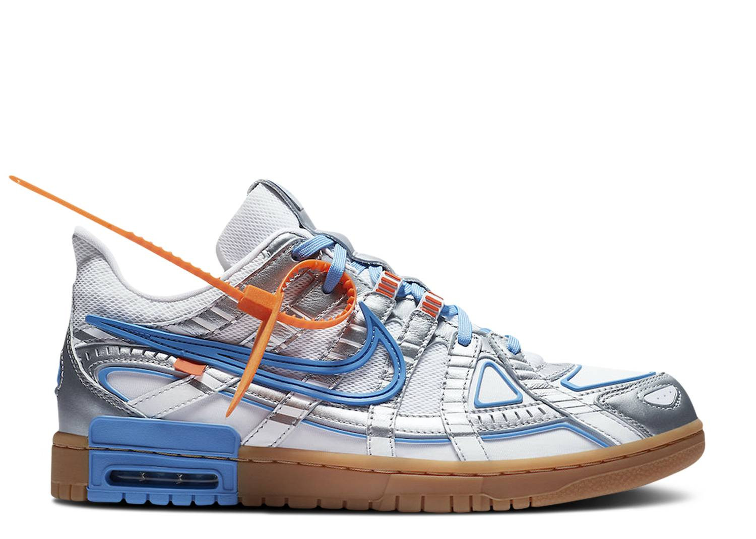 UA NIKE OFF-WHITE X AIR RUBBER DUNK UNIVERSITY BLUE
