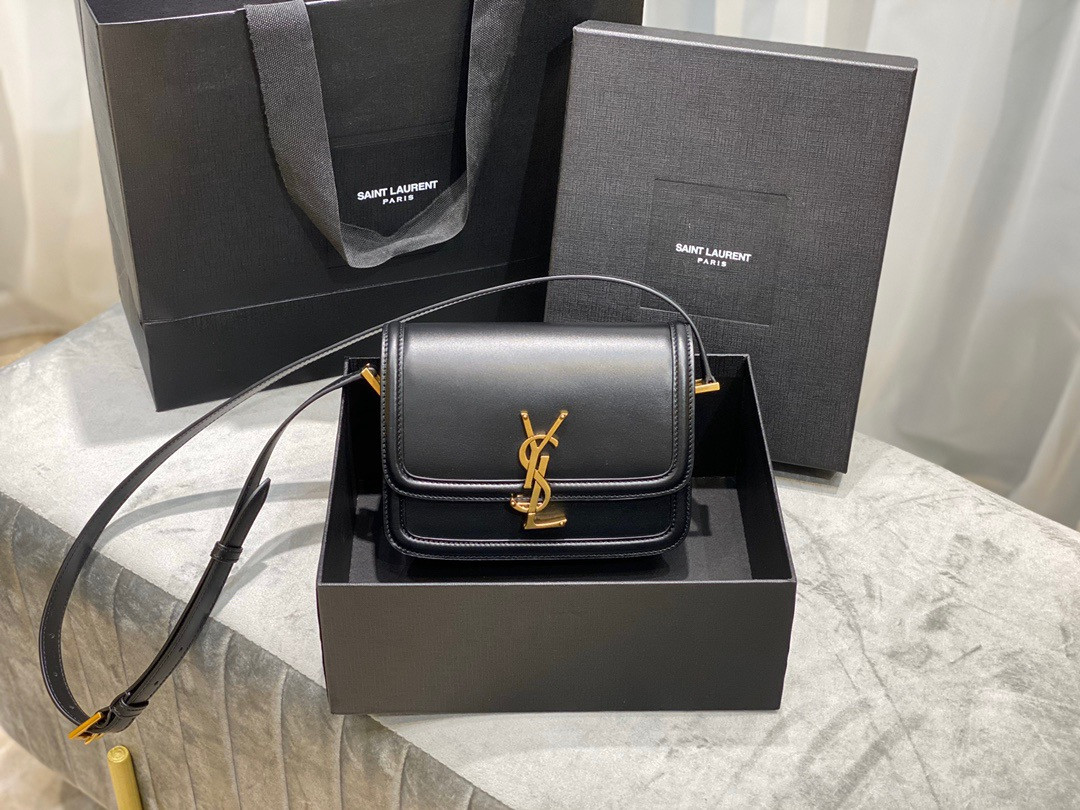 Sa1nt Lau*nt Y51 SOLFERINO BOX BAG 19CM