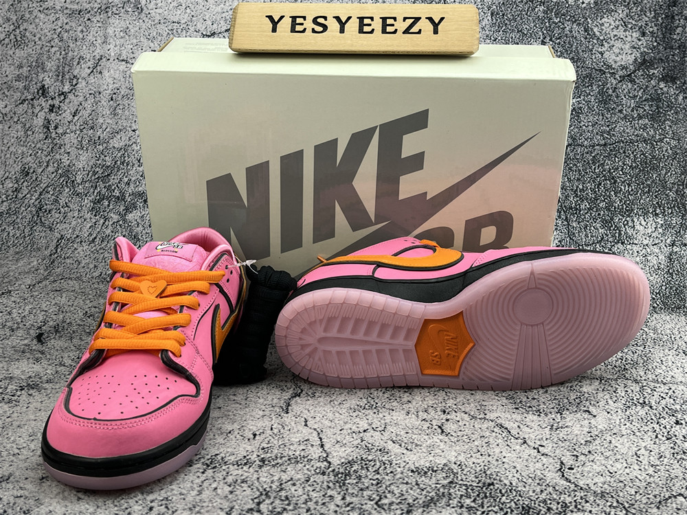 UA NIKE THE POWERPUFF GIRLS X DUNK LOW PRO SB QS 