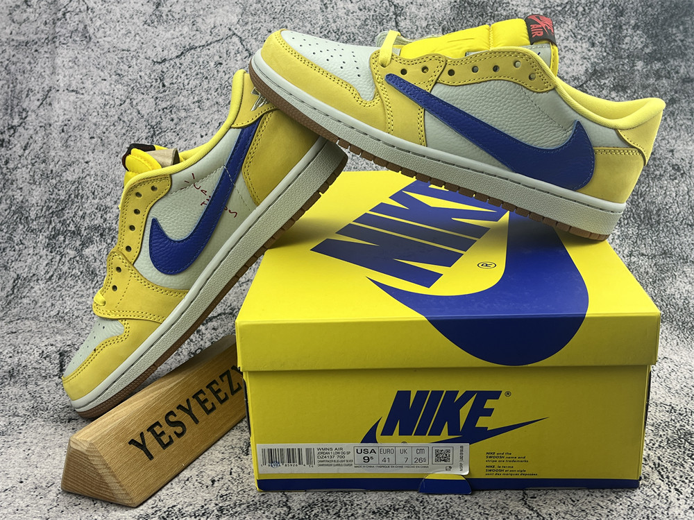 UA TRAVIS SCOTT X WMNS AIR JORDAN 1 RETRO LOW OG SP