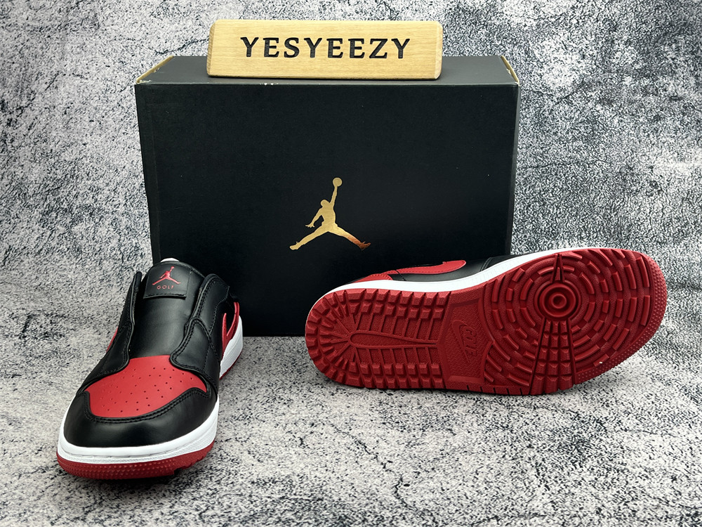 UA Jordan 1 Mule Golf Bred