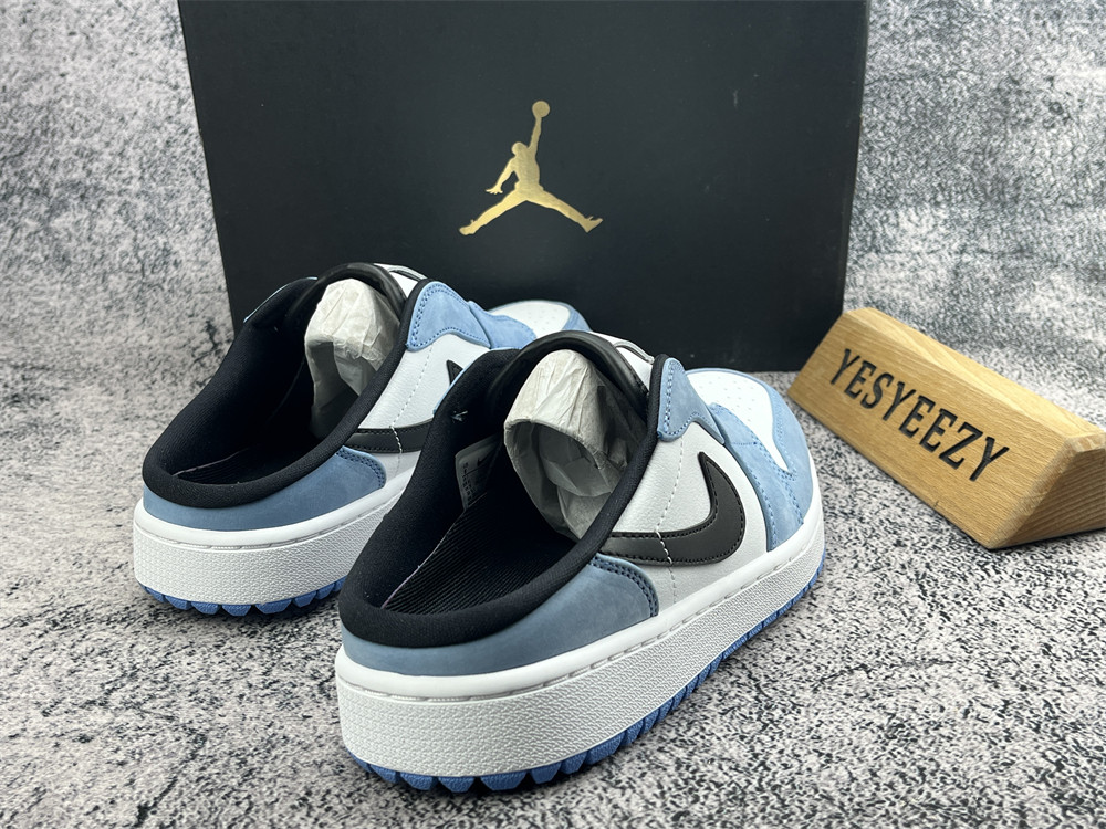 UA AIR JORDAN MULE GOLF UNIVERSITY BLUE NOW AVAILABLE