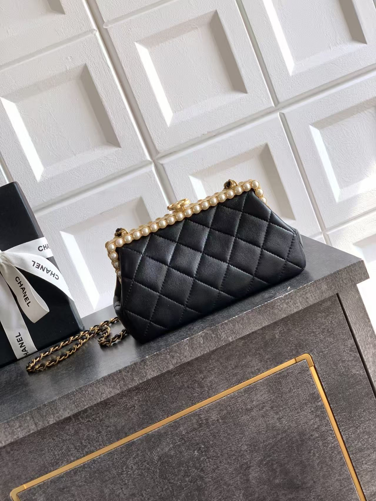 Ch**el Clutch AS5912 10x20x7cm