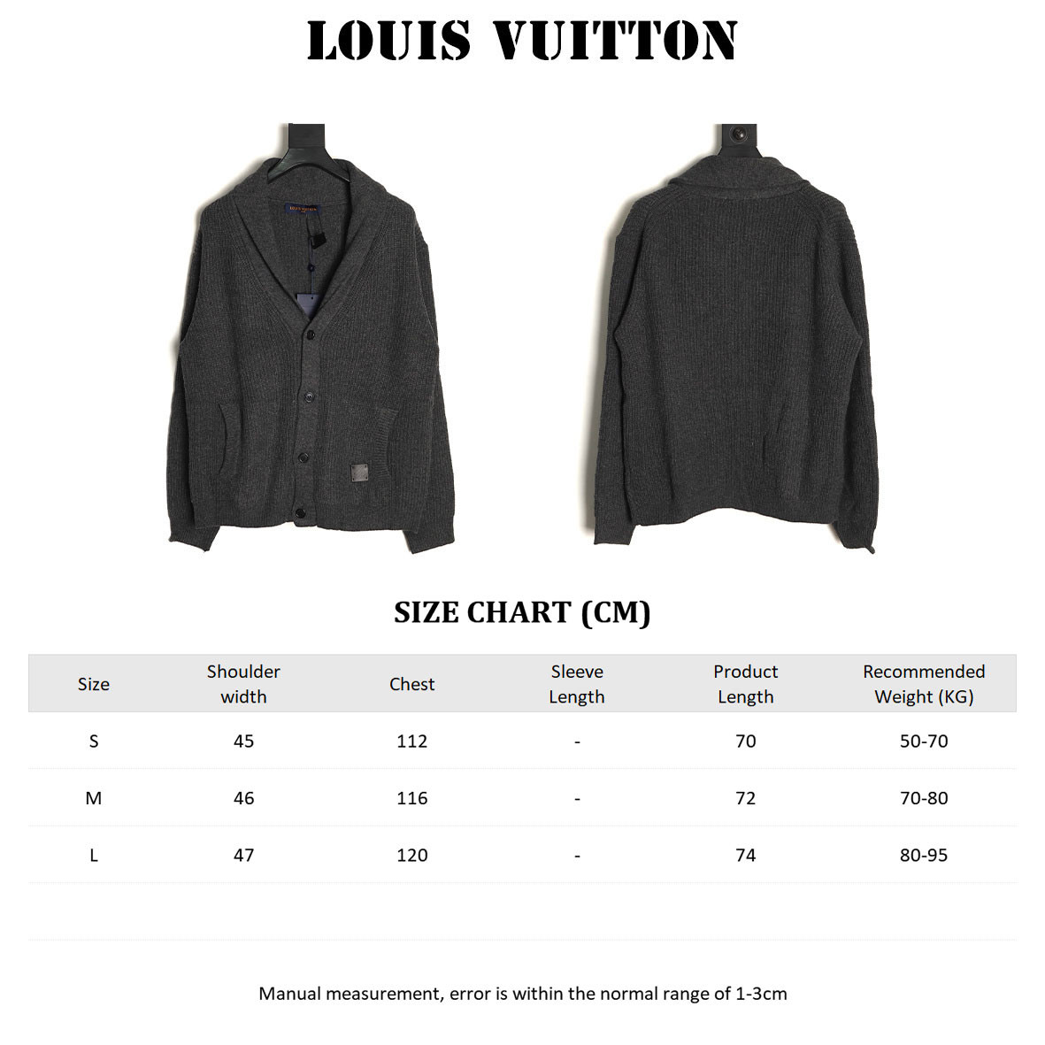 L0vis Vvtt0n LV 24FW Cardigan Sweaters