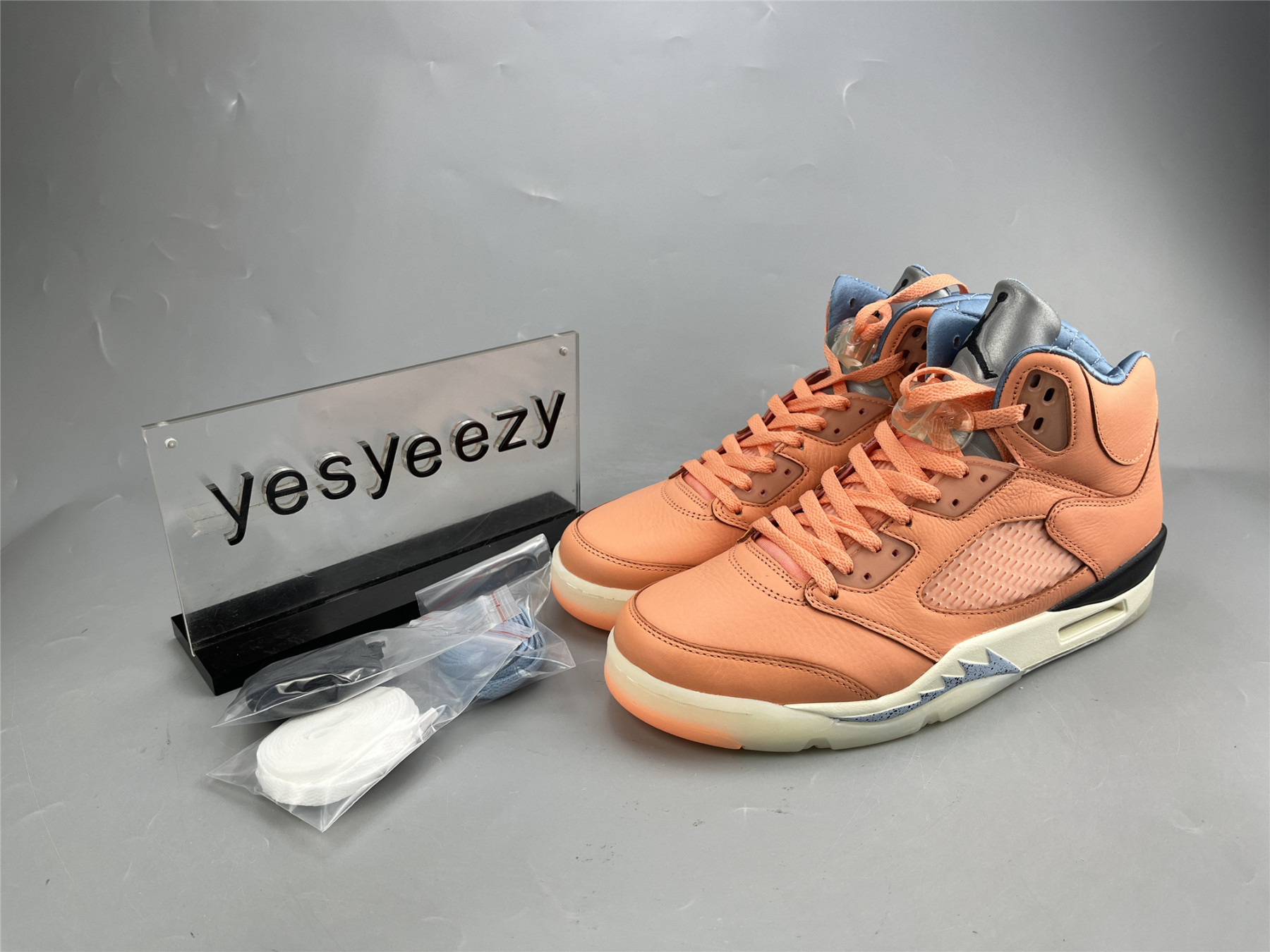 UA AIR JORDAN 5 RETRODJ KHALED WE THE BEST CRIMSON BLISS