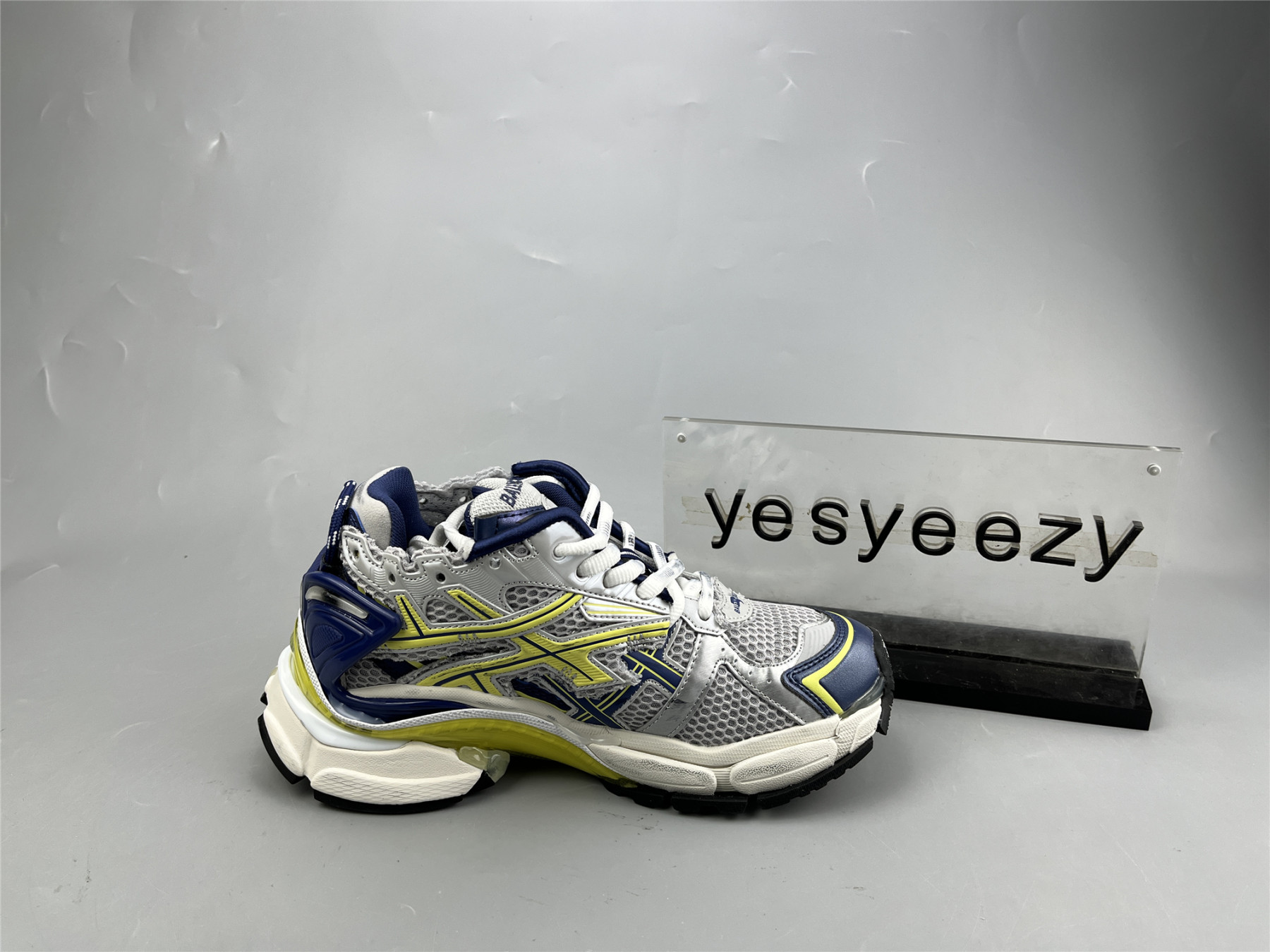 UA RUNNER BLK GREY YELLOW