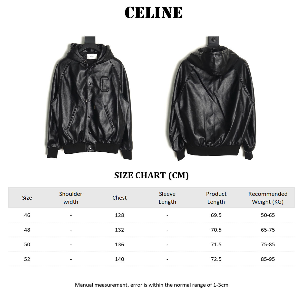 Ce1i*e Leather Jacket