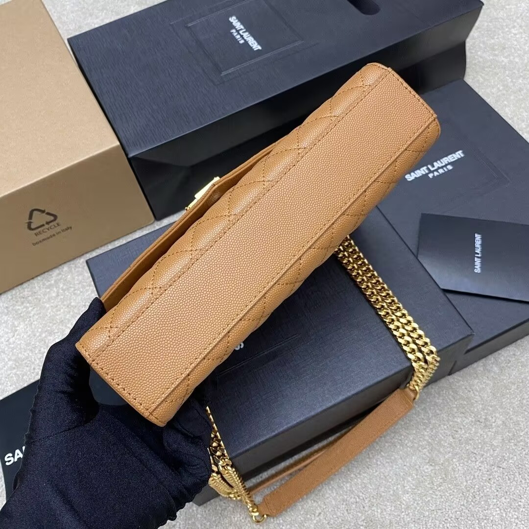 Y51 ENVELOPE MEDIUM in MATELASSÉ lambskin 24x17.5x6cm