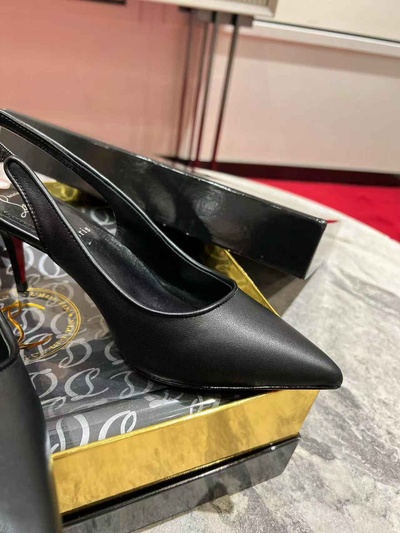 UA Chr1st1an Louboutin Sporty Kate Sling 65mm