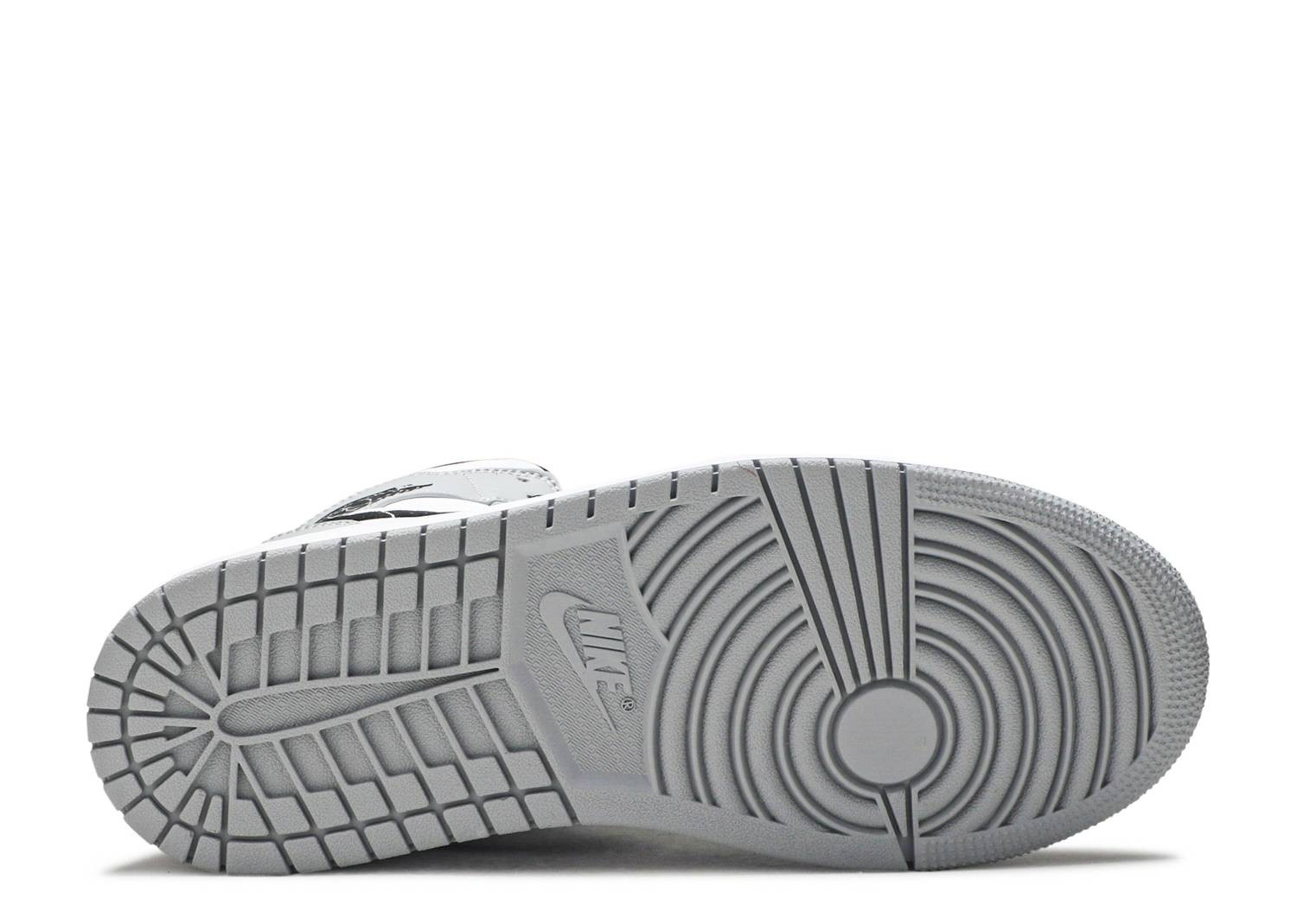 UA AIR JORDAN 1 MID LIGHT SMOKE GREY