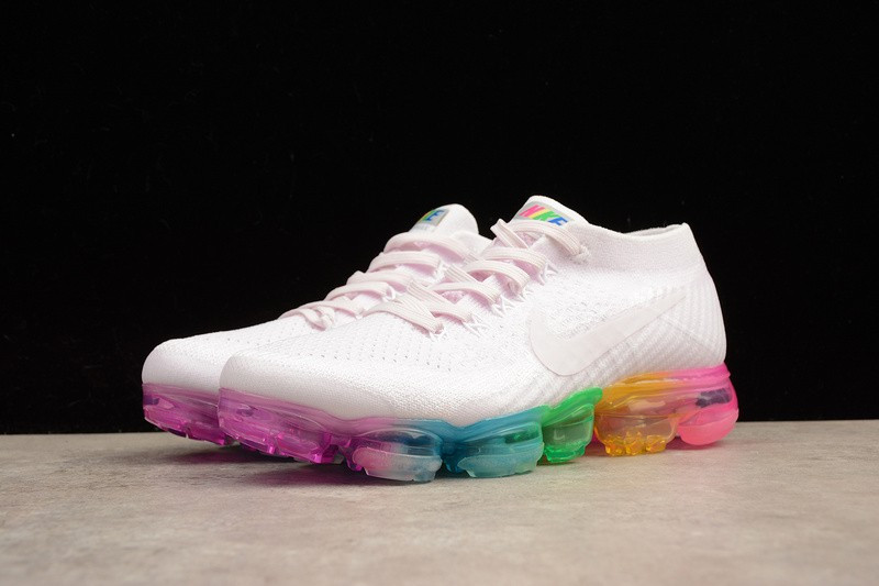 UA Nike Air Vapormax Flyknit White Concord Shoes