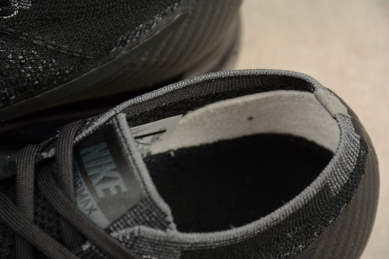 UA Nike Air Vapormax Flyknit Black Anthracite-Dark Grey Shoes