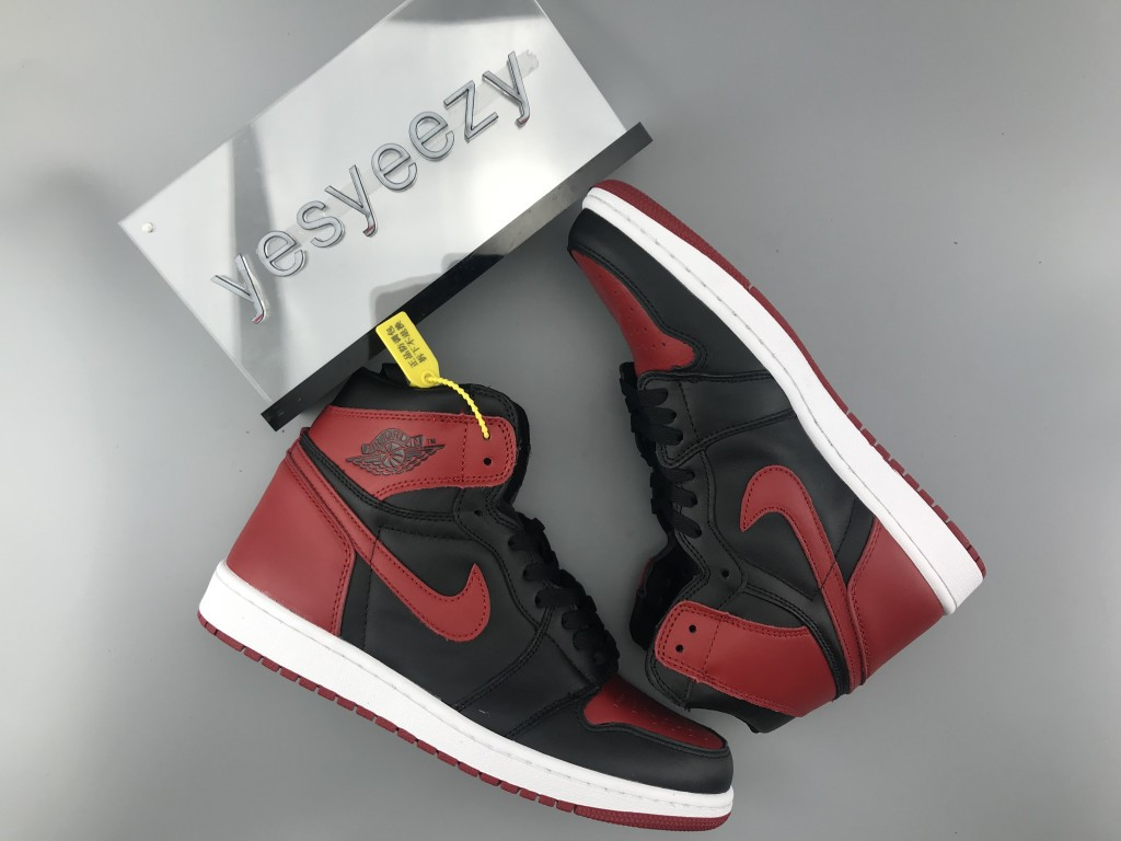 UA AIR JORDAN 1 RETRO HIGH OG "BRED"