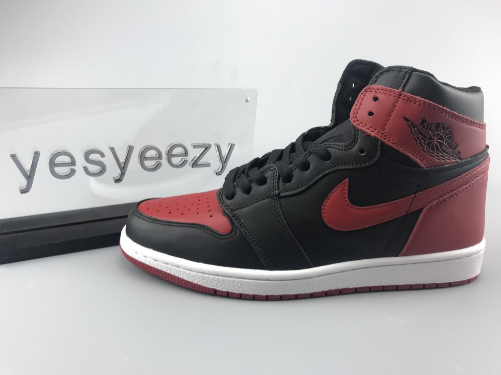 UA AIR JORDAN 1 RETRO HIGH OG "BRED"