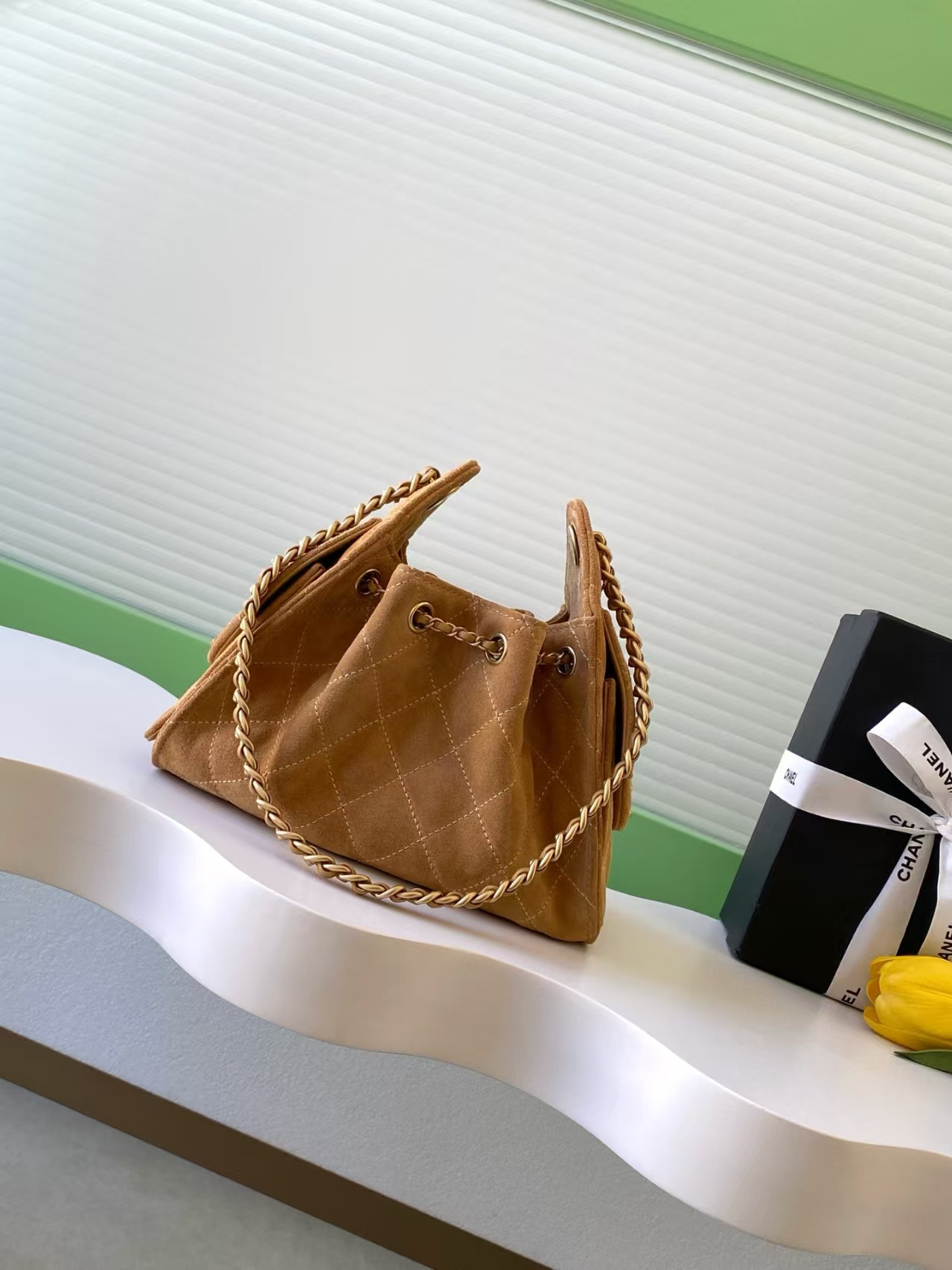 Ch**el 25C Bucket Bag 20x22x12.5cm