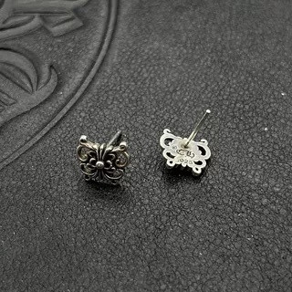 Ch*0me He**ts Butterfly Stud Earrings