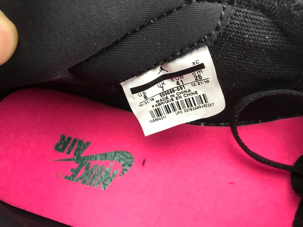 UA AIR JORDAN 1 RETRO HIGH OG "CRIMSON TINT"