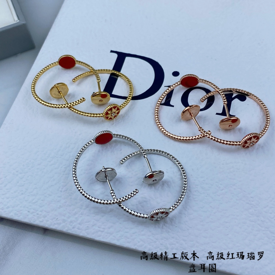 D10r Eight-pointed star Earrings