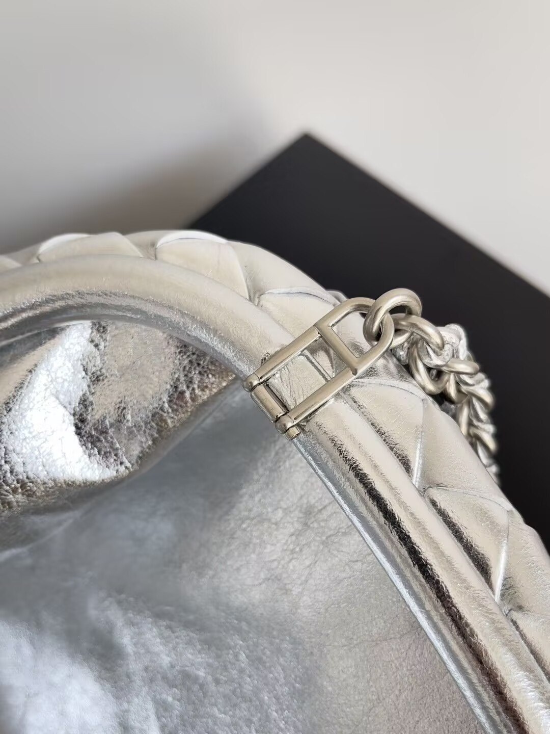 B0tt*ga Ven*ta LAUREN CLUTCH Andiamo Parachute 31x16.5x11cm