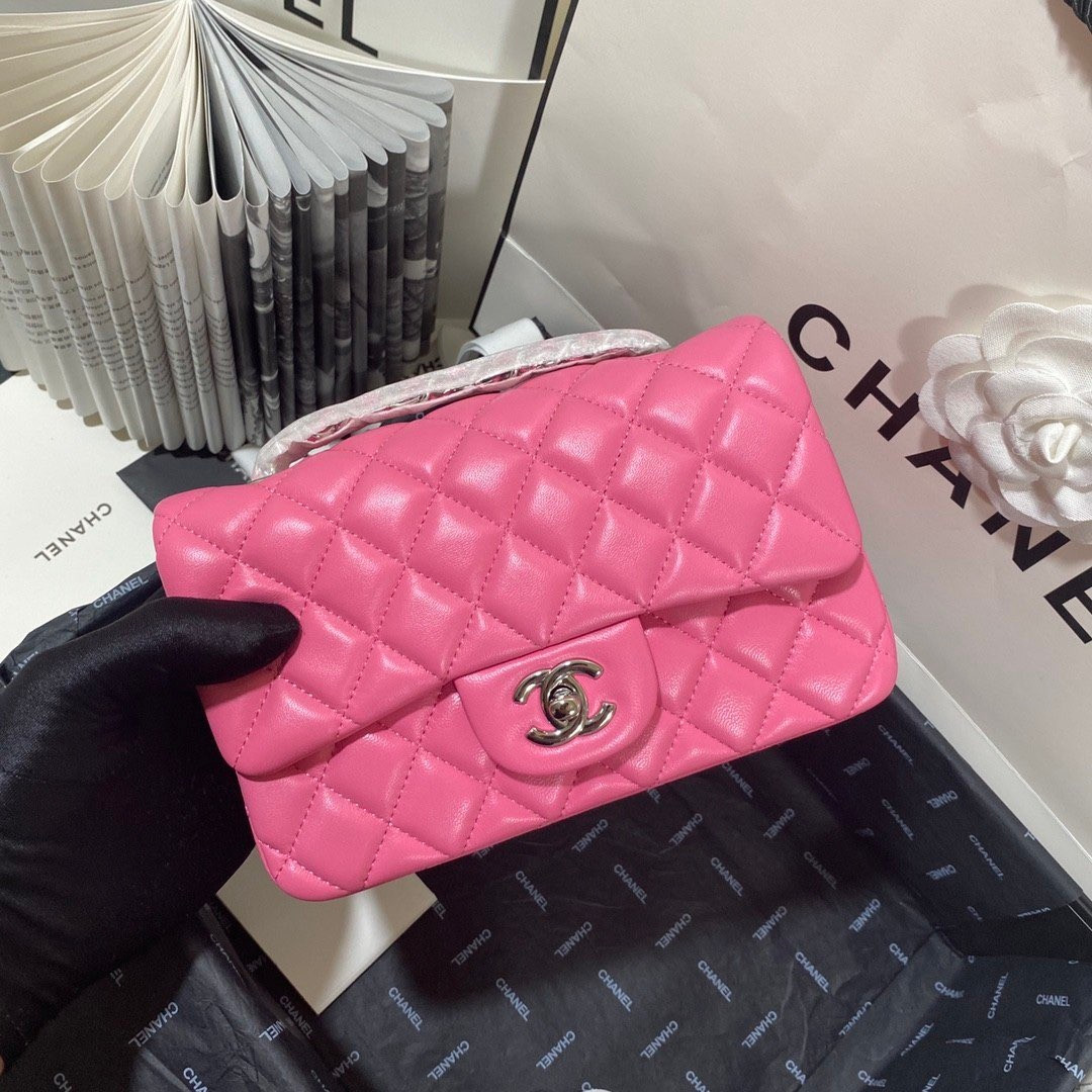Ch**el Mini Flap Bag 20x12x6cm