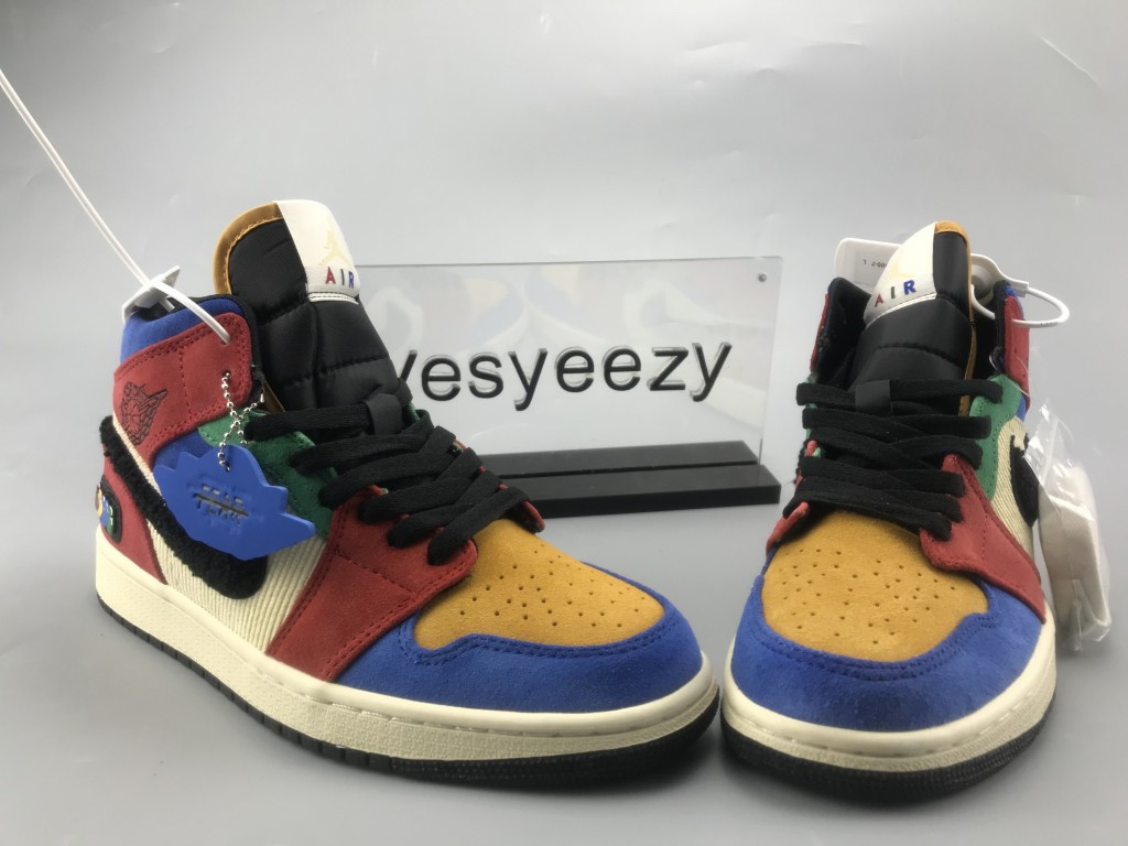 UA AIR JORDAN 1 MID SE FRLS NA "FEARLESS"