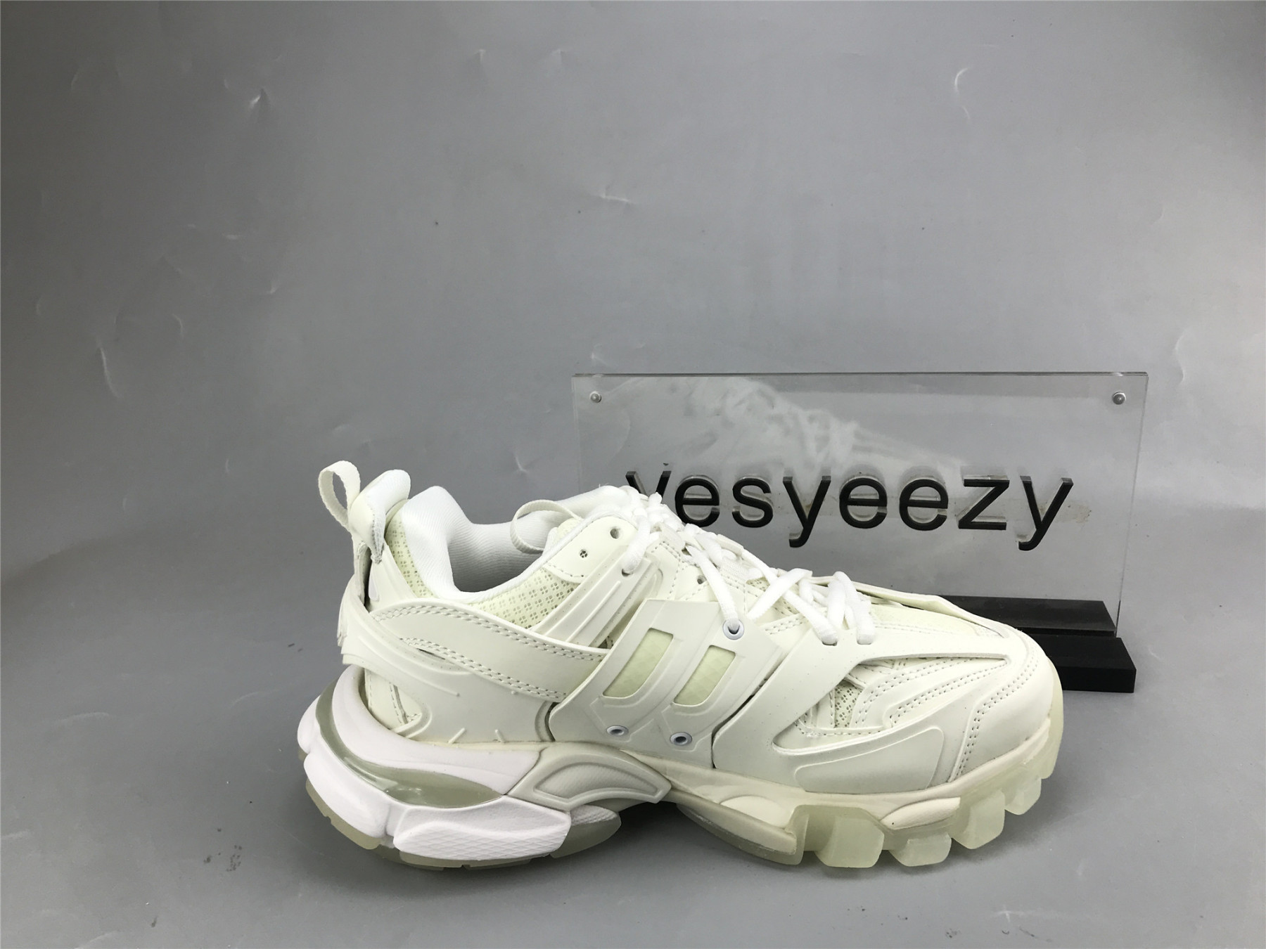 UA TRACK SNEAKER WHITE