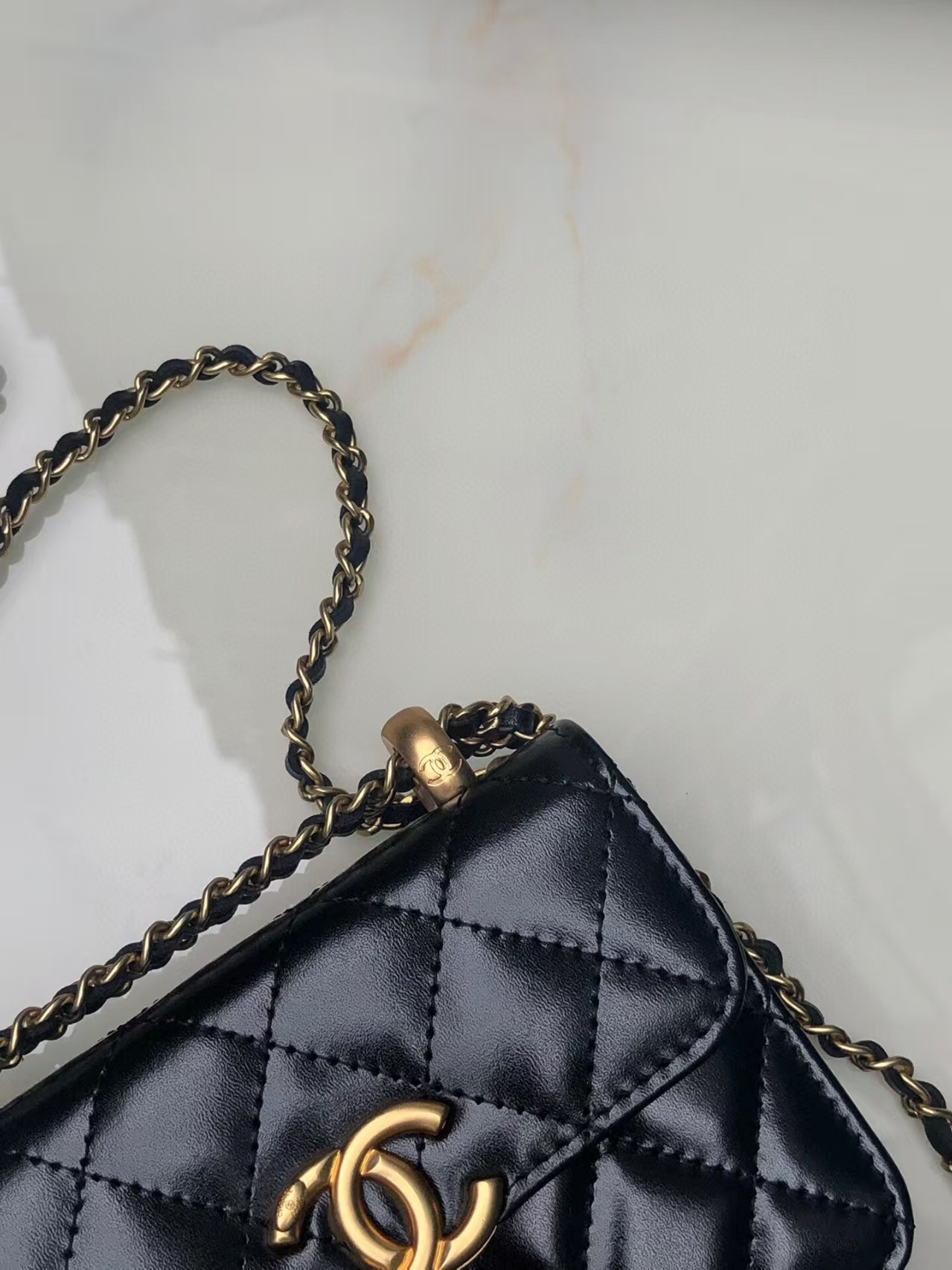 Ch**el Mini Flap Bag 12x9x2cm