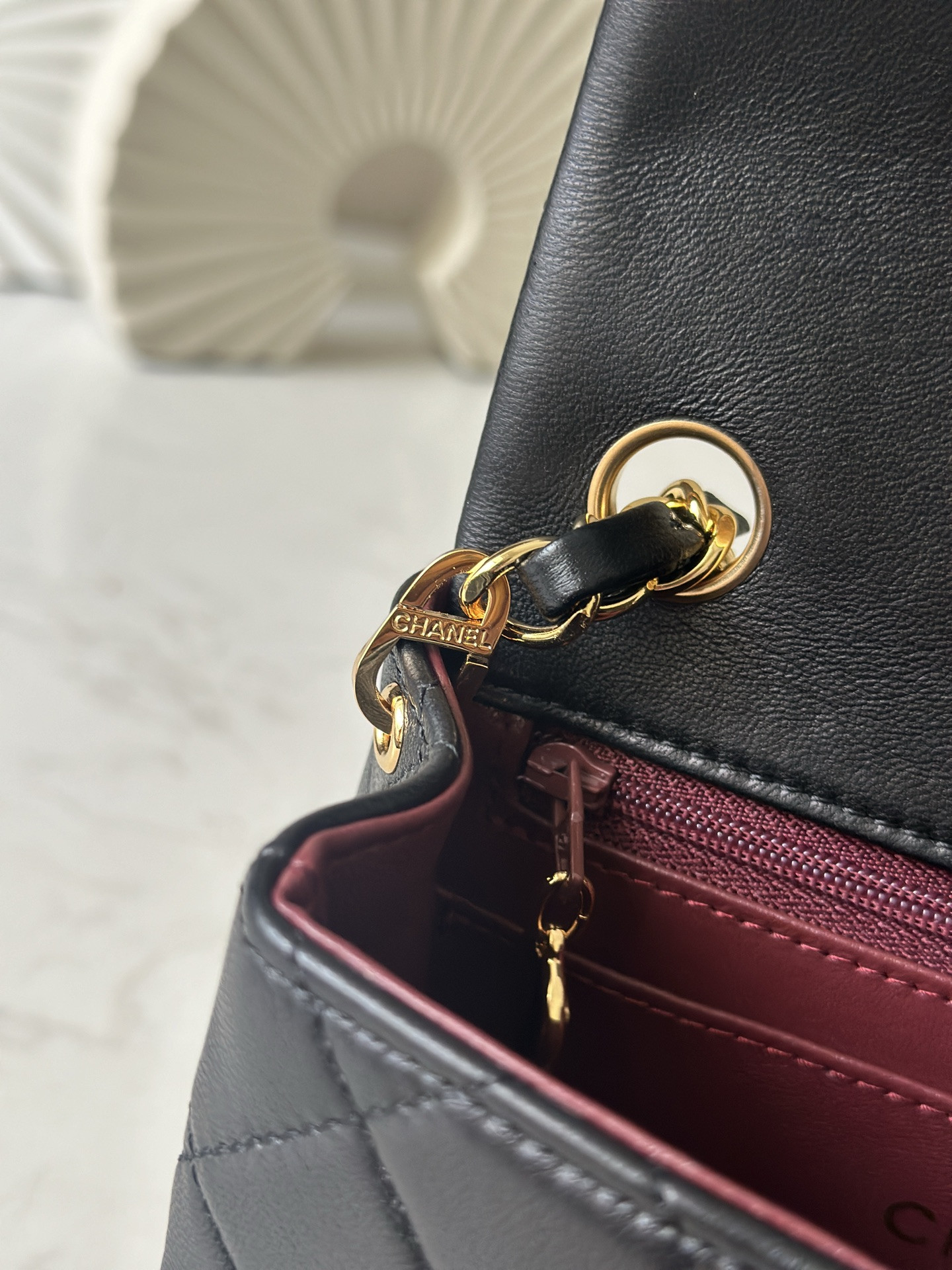 Ch**el Mini Square Flap Bag 17.5cm