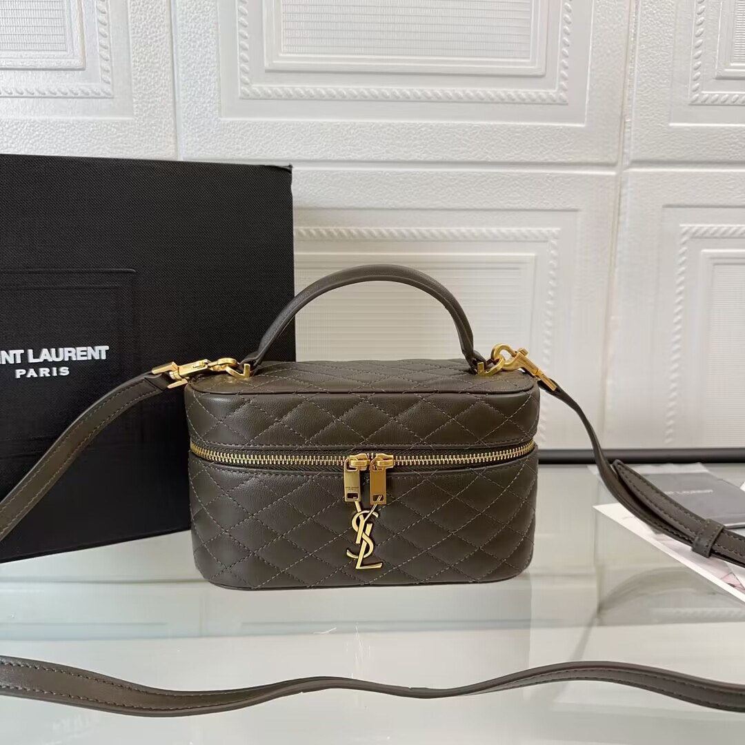 Y51 GABY VANITY BAG IN LAMBSKIN 18 X 11 X 6.5 CM