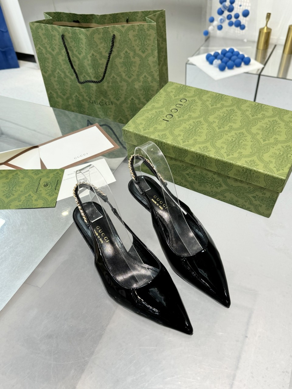 Gvc*1 SIGNORIA SLINGBACK PUMP mid-heel shoes
