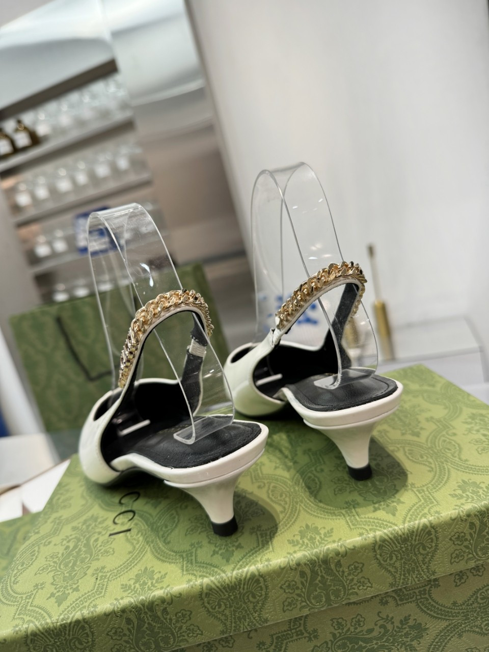 Gvc*1 SIGNORIA SLINGBACK PUMP mid-heel shoes