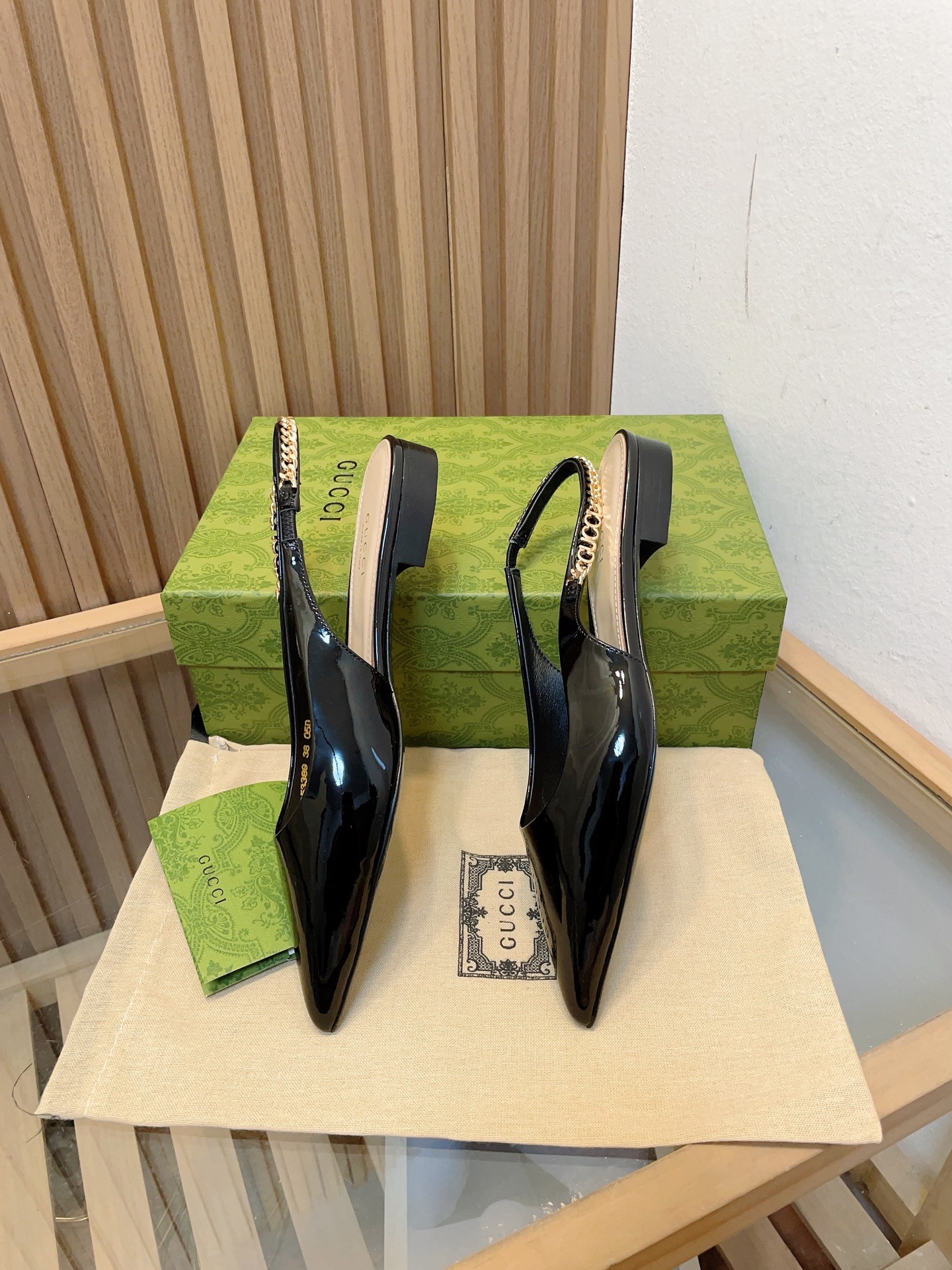 Gvc*1 SIGNORIA SLINGBACK PUMP flat shoes