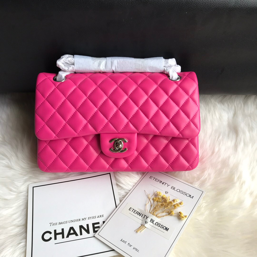 Ch**el CLASSIC HANDBAG 15.5 × 25.5 × 6.5 cm