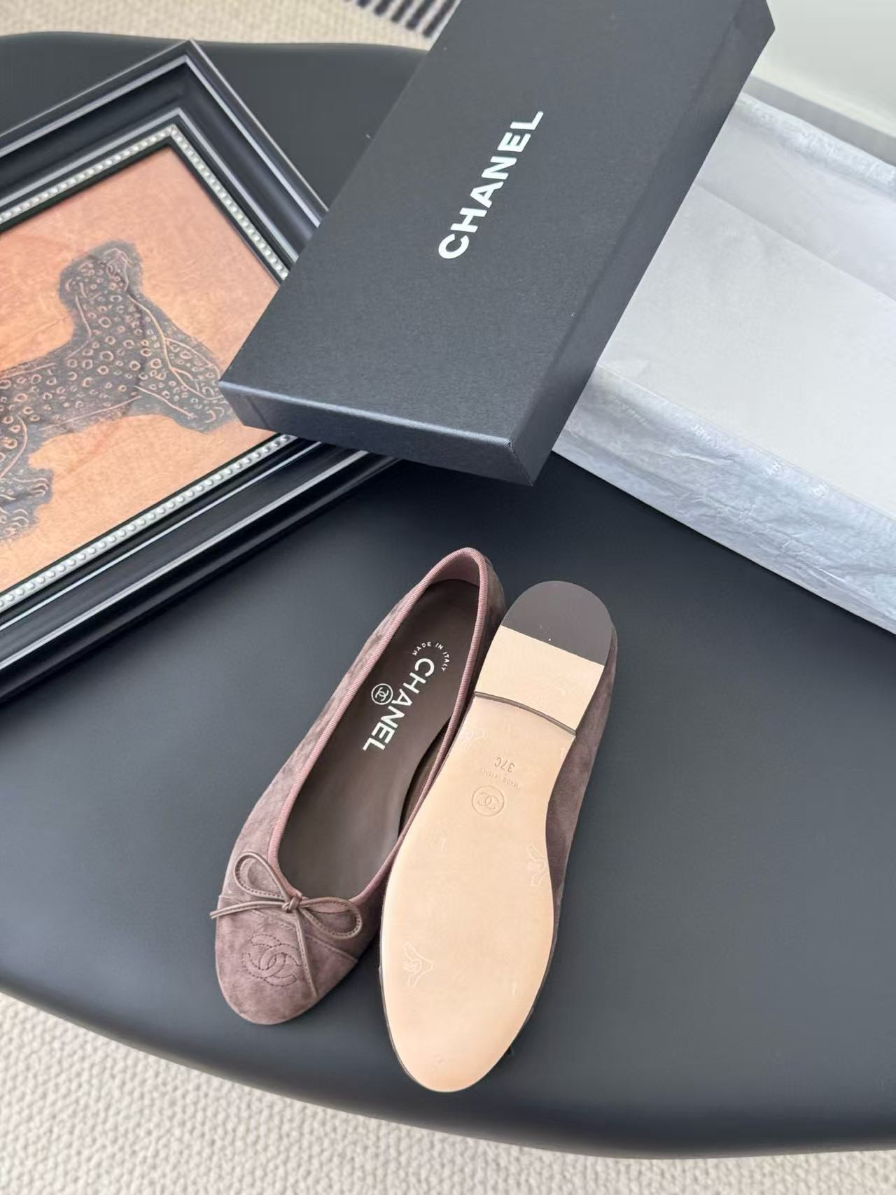 UA Ch**el Ballet flats
