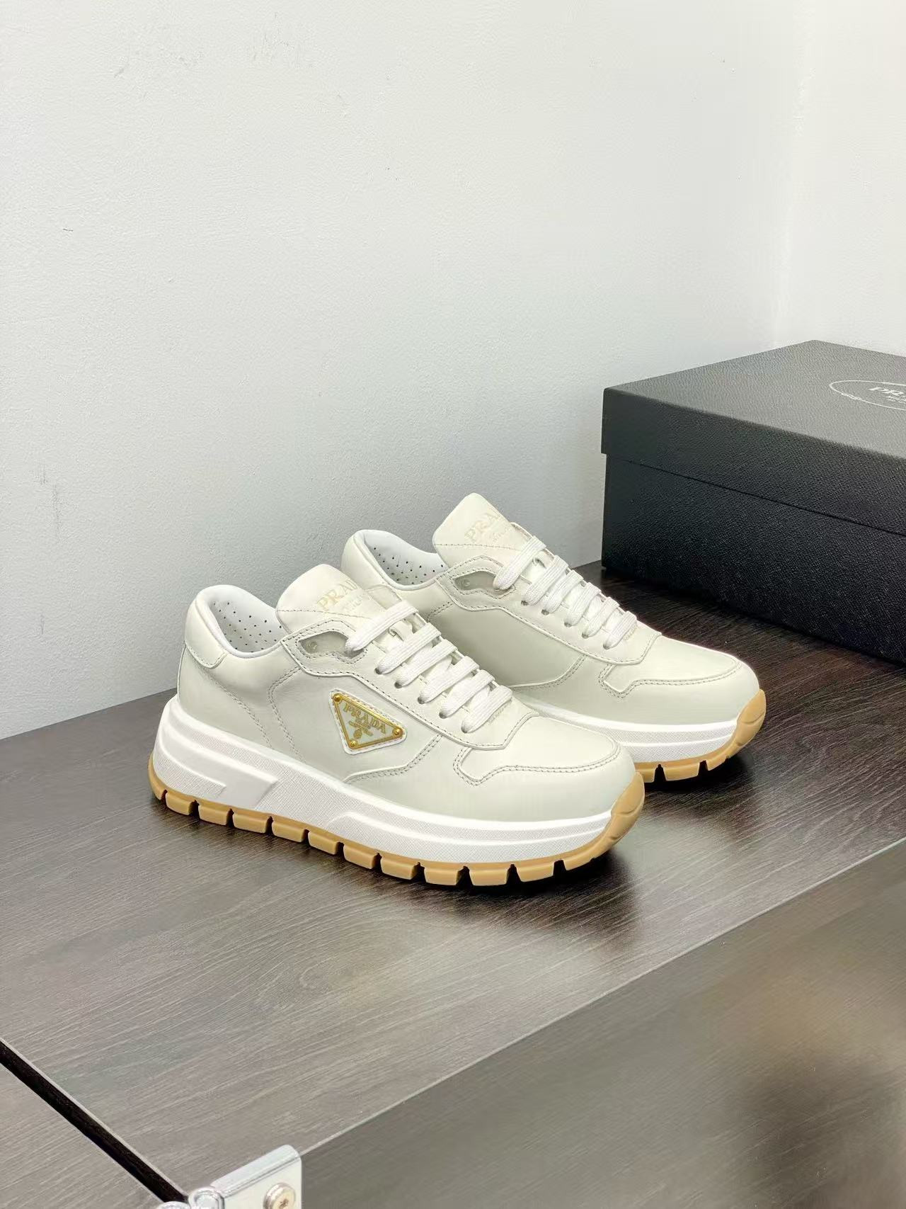UA Pra*a Prax 01 leather sneakers