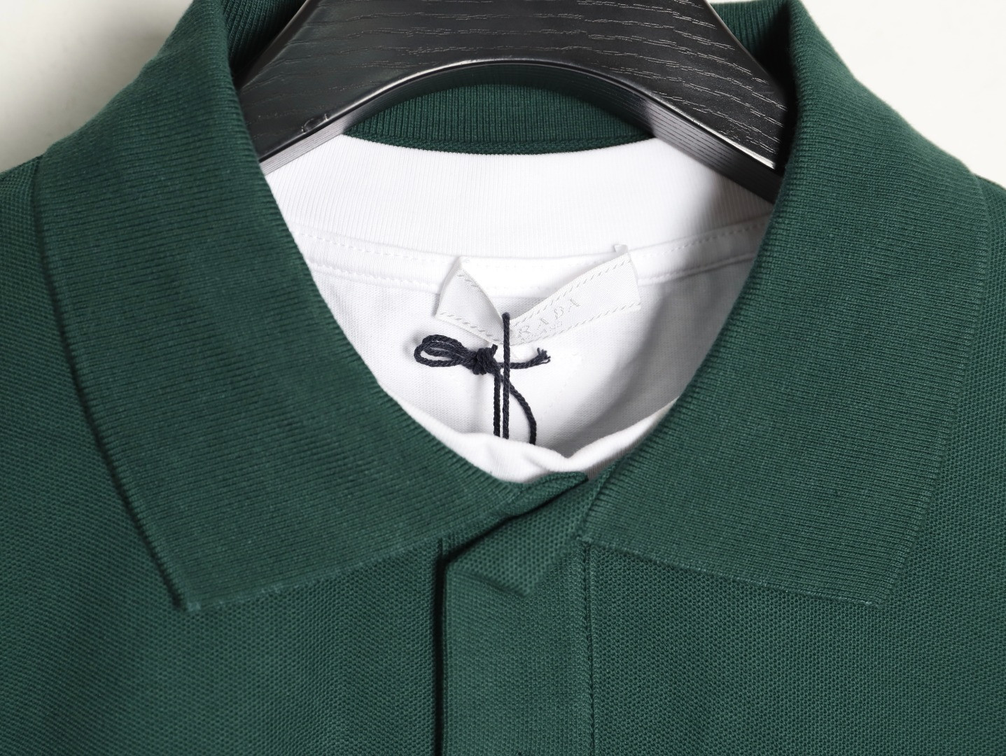 Pra*a Long-sleeved Polo Shirt