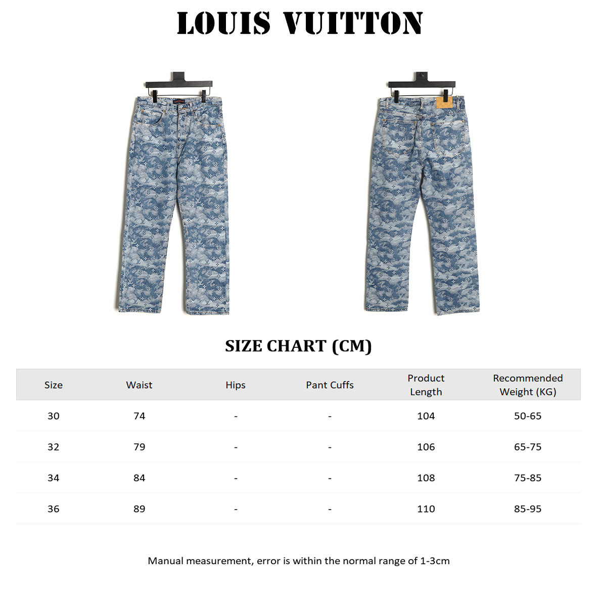 L0vis Vvtt0n LV Jeans Suit