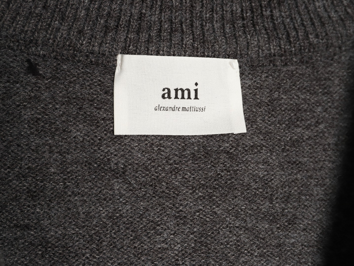 AMI PARIS Wool Cardigan Sweaters