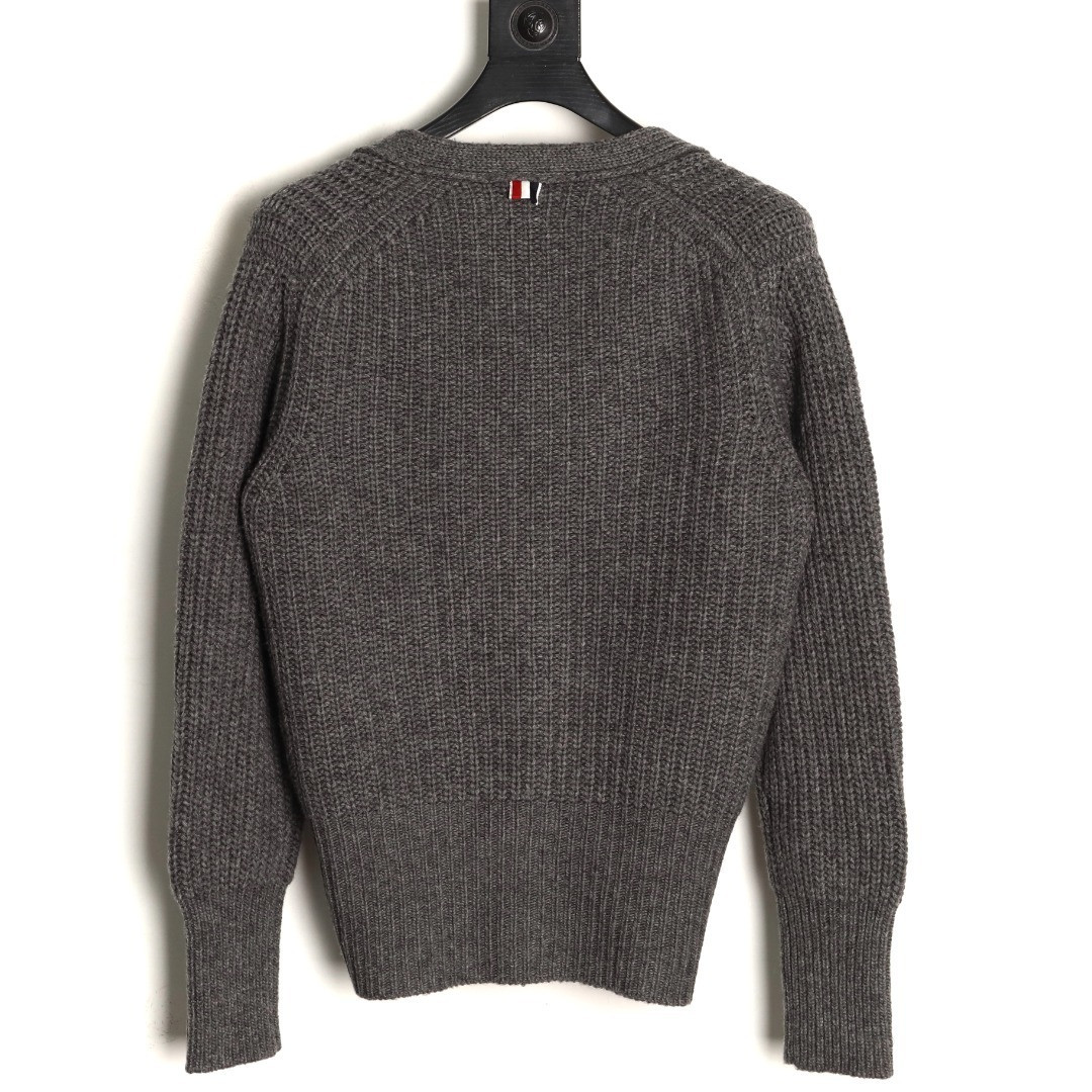 THOM BROWNE Wool Cardigan