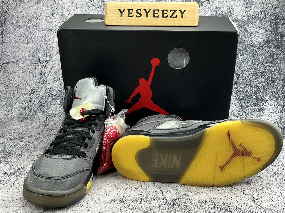 UA AIR JORDAN 5 RETRO SP "OFF-WHITE"