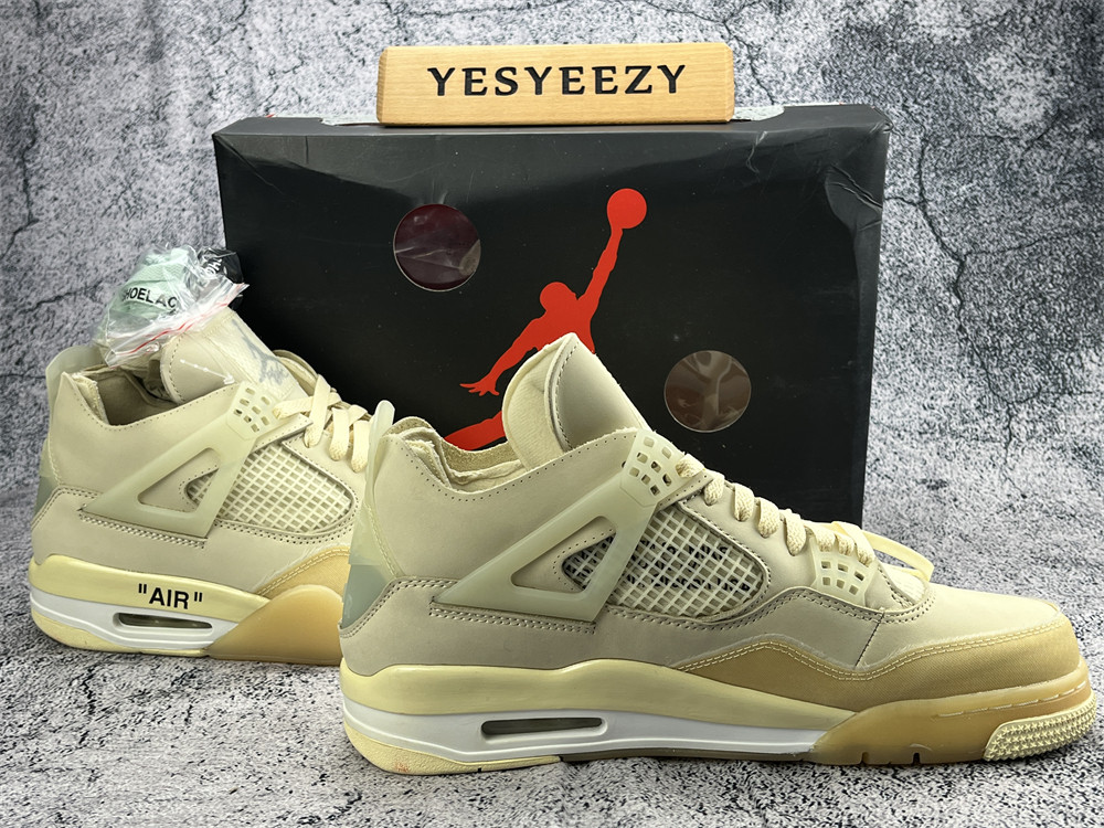 UA OFF-WHITE AIR JORDAN 4 SP SAIL