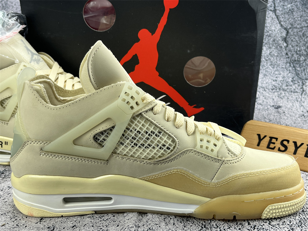 UA OFF-WHITE AIR JORDAN 4 SP SAIL