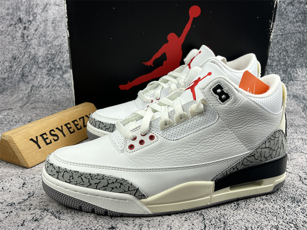 UA AIR JORDAN 3 RETRO "WHITE CEMENT REIMAGINED"