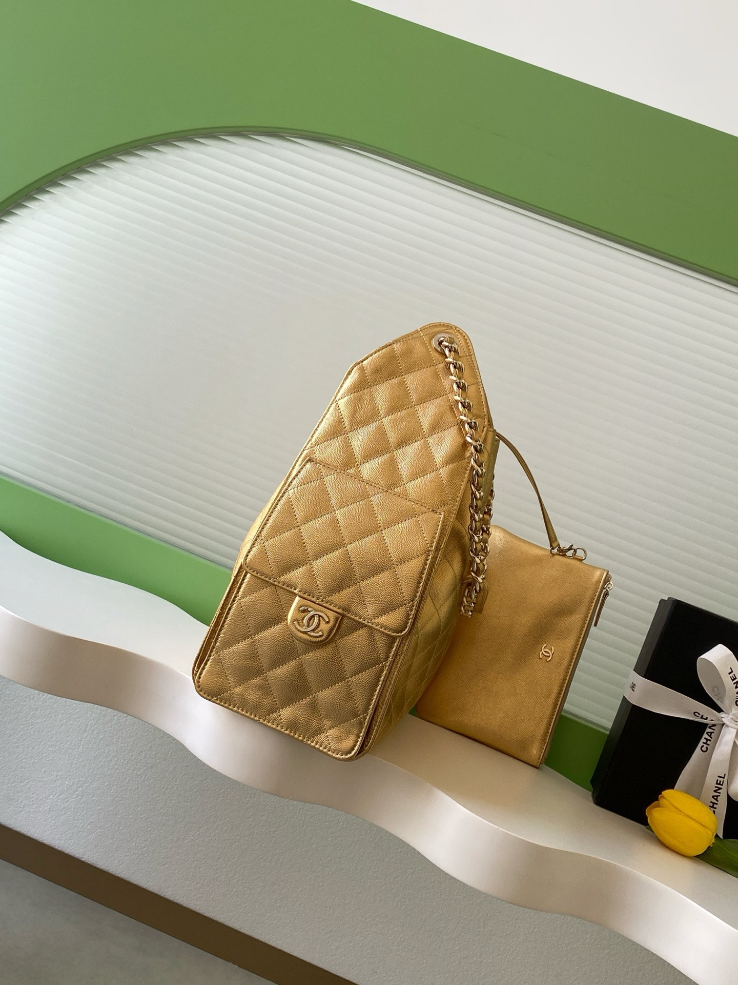 Ch**el 25C Bucket BAG 40x30x15cm